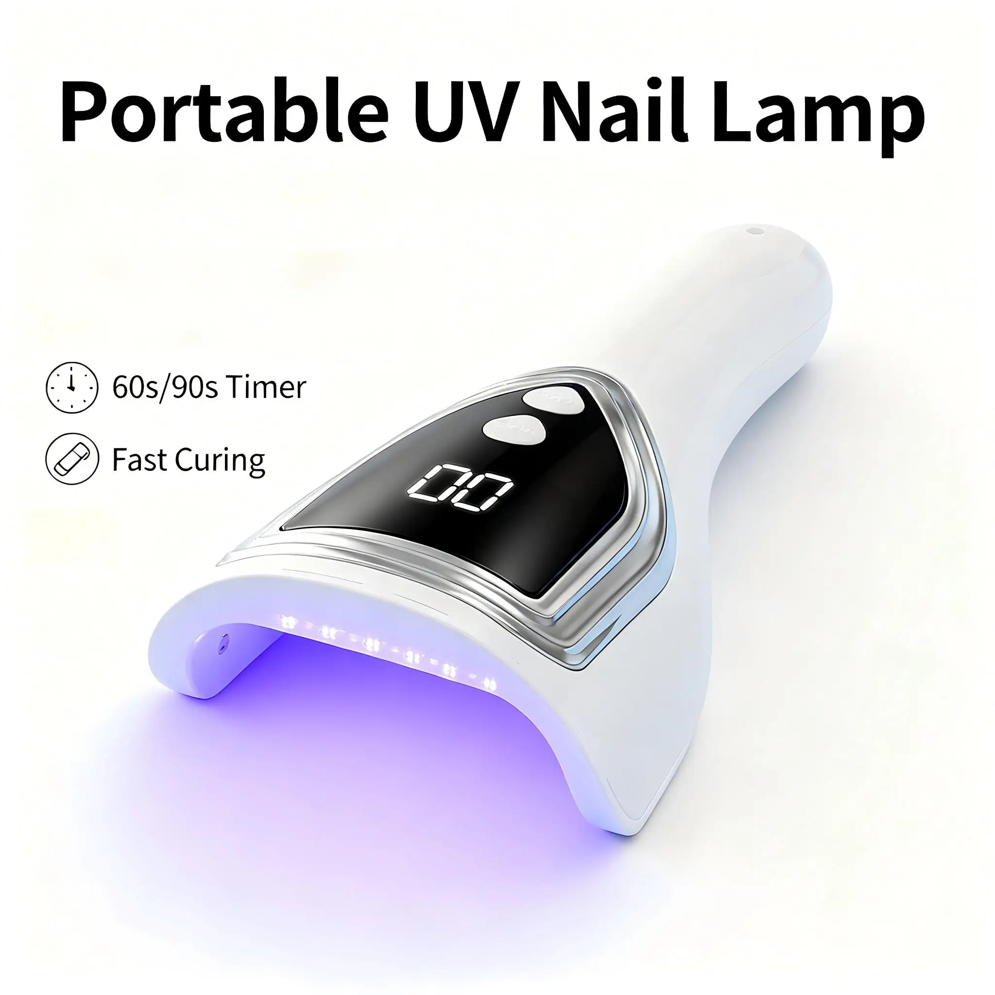 Uv Led Lamp Nail - Portable UV Nail Lamp,Rechargeable Handheld LED