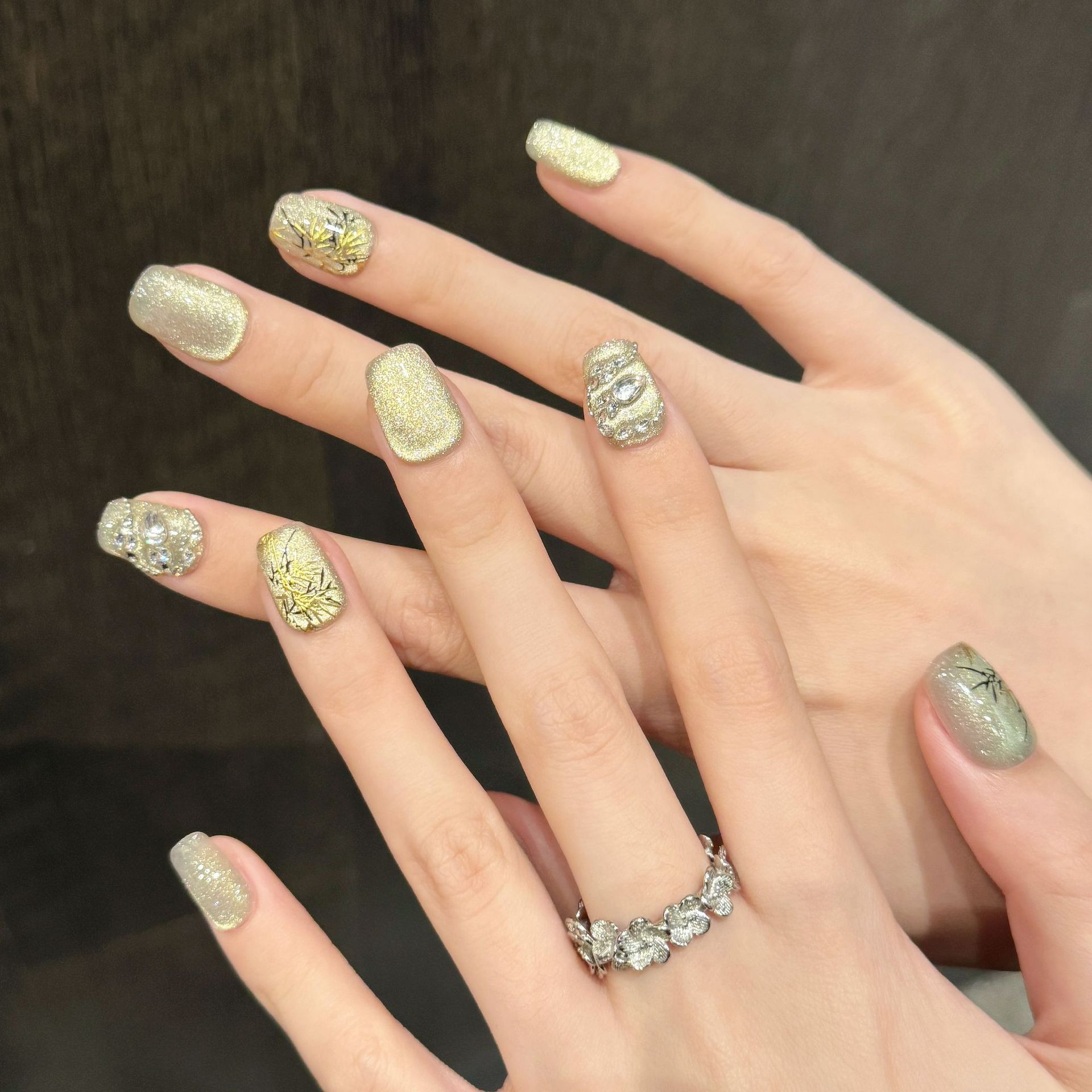 10pcs New Chinese Style Handma - Nail Art Glitter ulasan dan harga