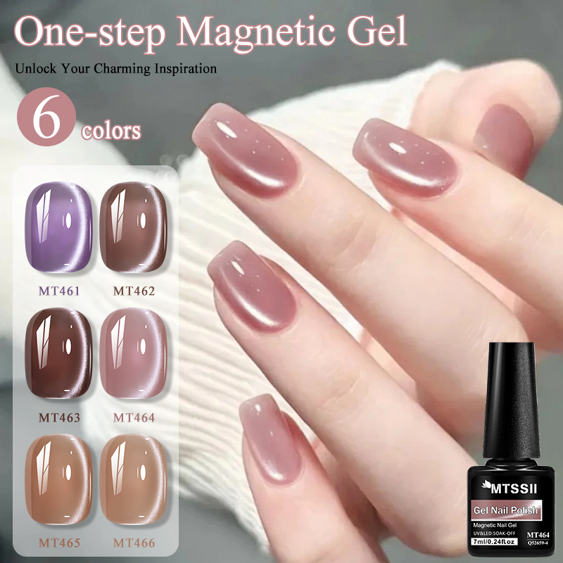 7ml One-step Magnetic Gel Nail - Nail Art One Stroke ulasan dan harga