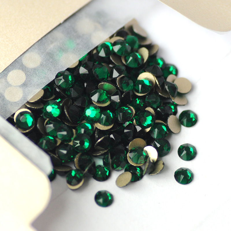 YANRUO 2088NoHF All Sizes Emer - Nail Art Emerald Green ulasan dan harga
