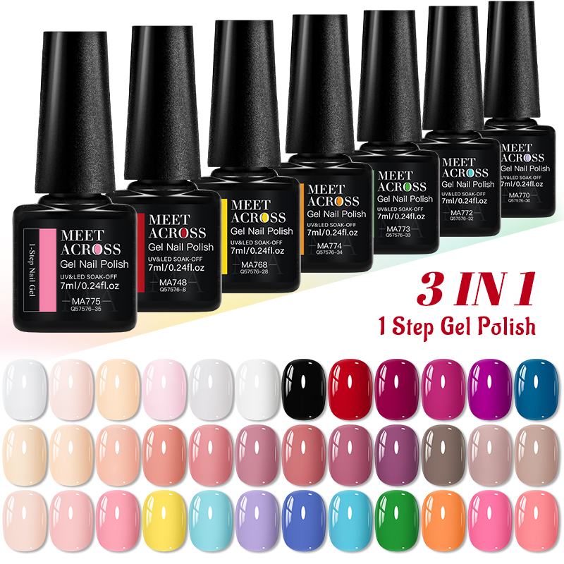 1-step Gel Polish 3 IN 1 Gel N - Nail Art One Stroke ulasan dan harga