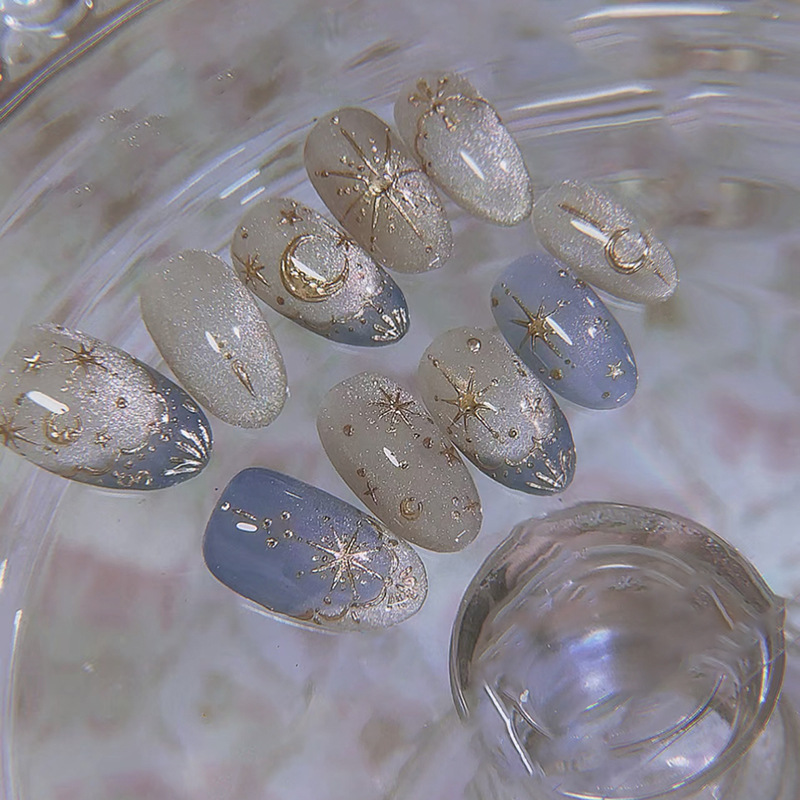 24pcs Gilded Starlight Stick o - Nail Art Glitter ulasan dan harga