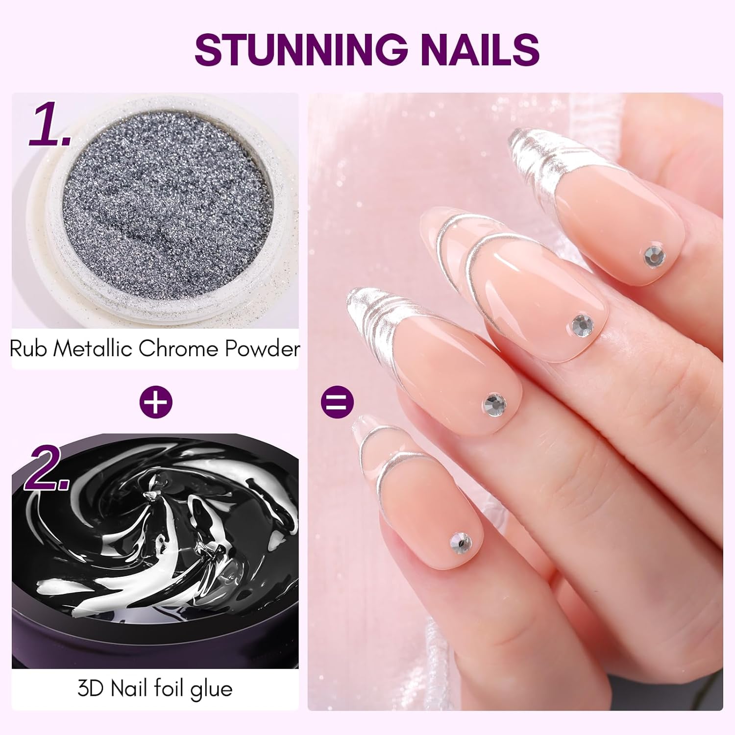 Makartt 3D Nail Gel 8ml Nail F - Uv Led Lamp Nail ulasan dan harga