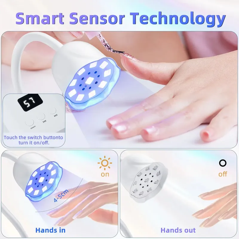 Wireless Nail Lamp LED UV Timi - Uv Led Lamp Nail ulasan dan harga