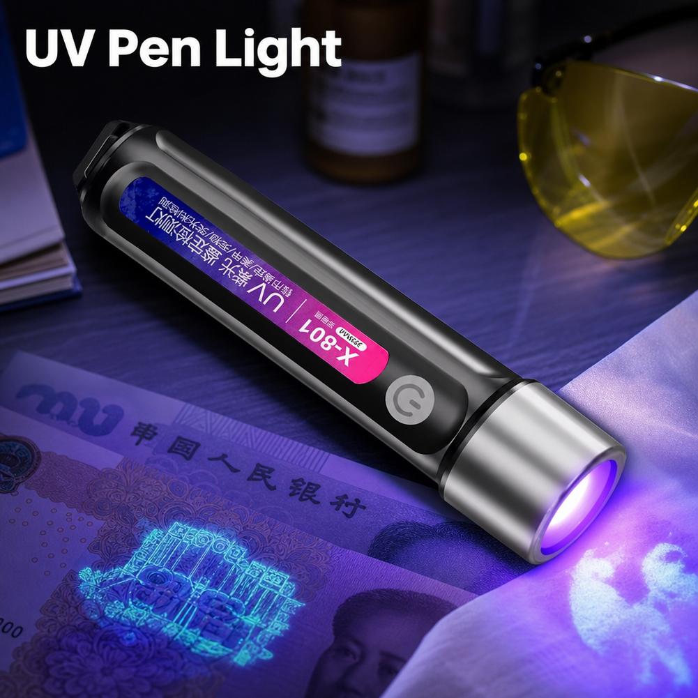 Mini UV LED Blacklight Flashli - Uv Led Lamp Nail ulasan dan harga