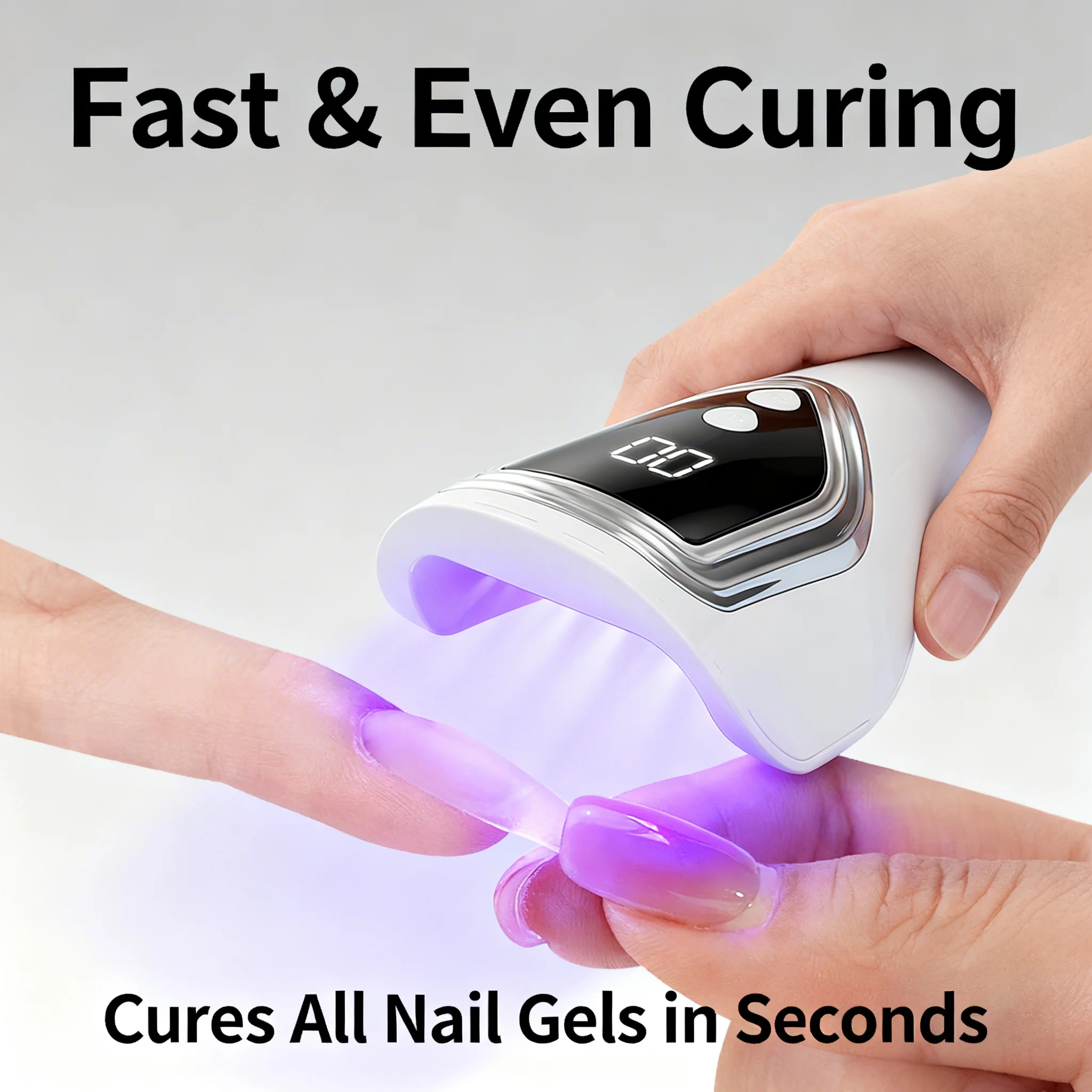 Portable UV Nail Lamp,Recharge - Uv Led Lamp Nail ulasan dan harga