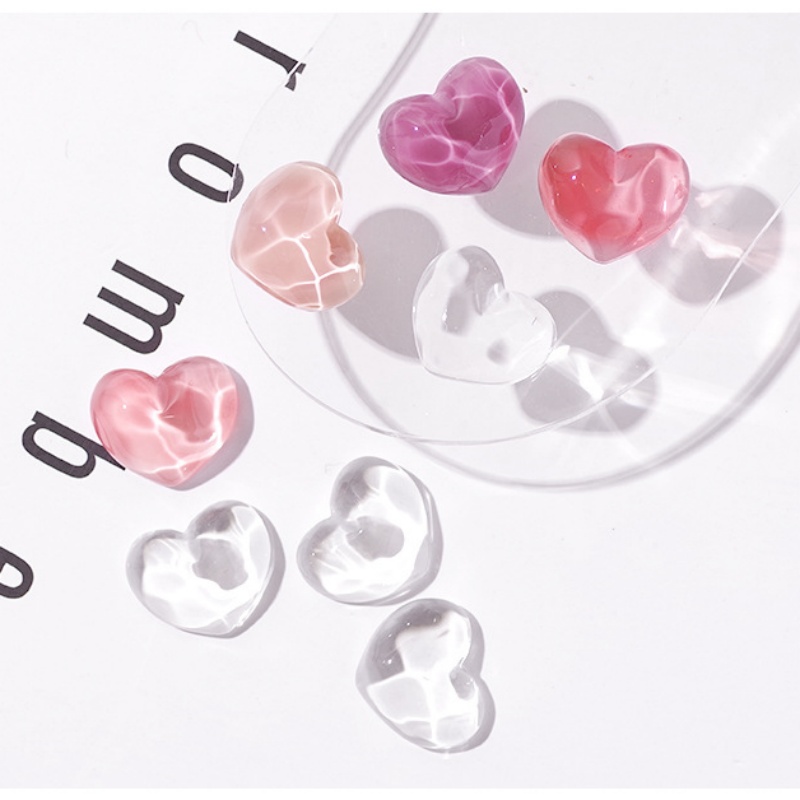 40Pcs Transparent Glass Nail A - Nail Art Navy ulasan dan harga