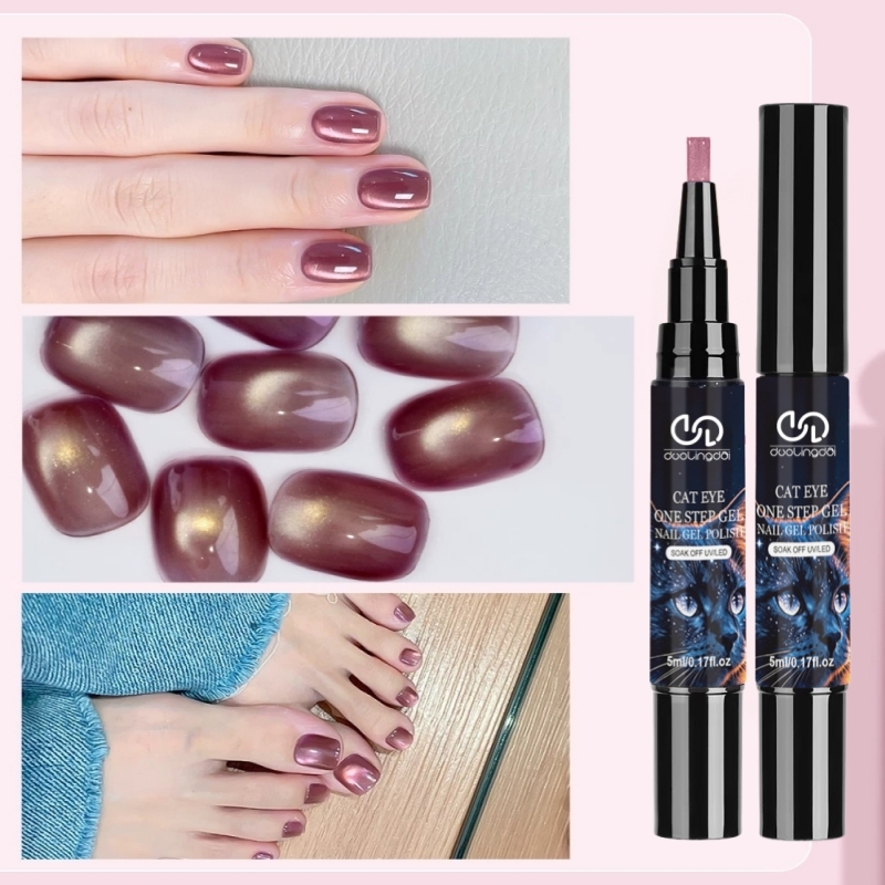 One-Step Gel Polish & Cat Eye  - Nail Art One Stroke ulasan dan harga