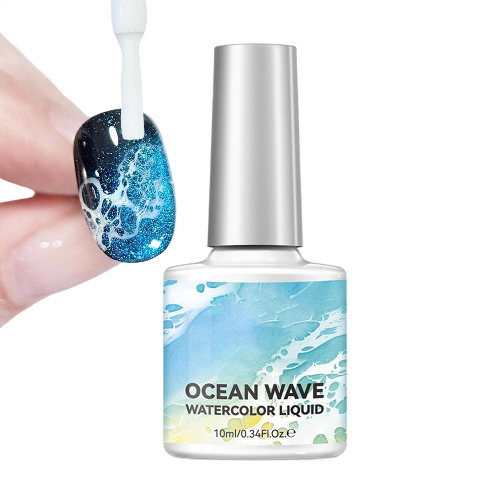 10ml Bubble Ocean Wave White G - Nail Art One Stroke ulasan dan harga