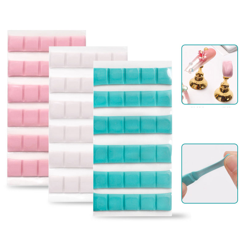 1 Pack Nail Adhesive Glue Clay - Nail Art Navy ulasan dan harga