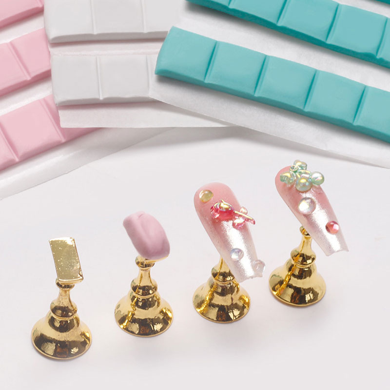 1 Pack Nail Adhesive Glue Clay - Nail Art Navy ulasan dan harga