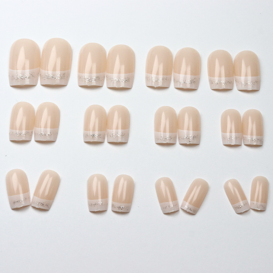 24pcs/set Medium Square fake n - Nail Art Glitter ulasan dan harga