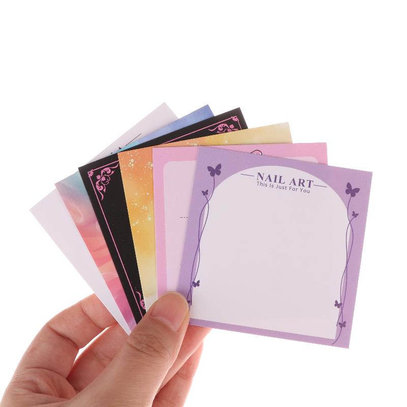 ●20 Sheets Press On Nail Botto - Nail Art Navy ulasan dan harga