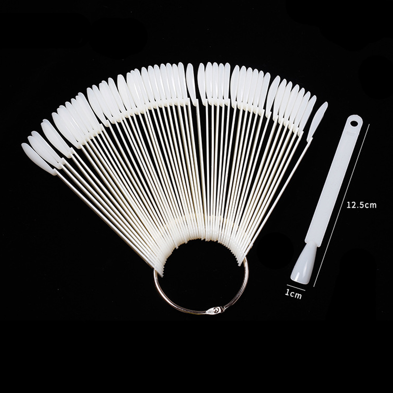 50Pcs False Tips For Nail Art  - Nail Art Navy ulasan dan harga