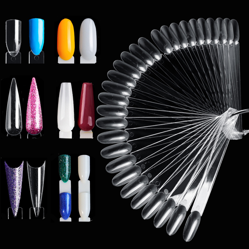 50Pcs False Tips For Nail Art  - Nail Art Navy ulasan dan harga