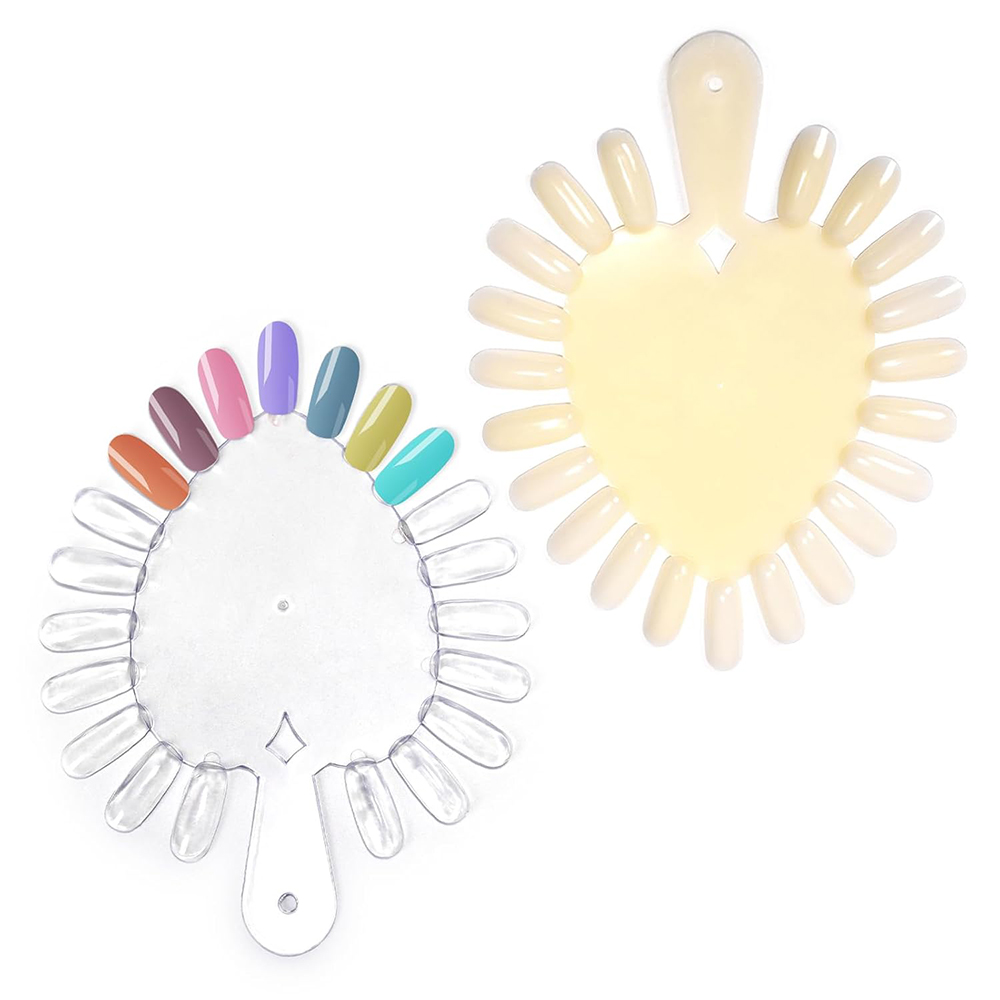 10Pcs Heart-shaped Nails Color - Nail Art Navy ulasan dan harga