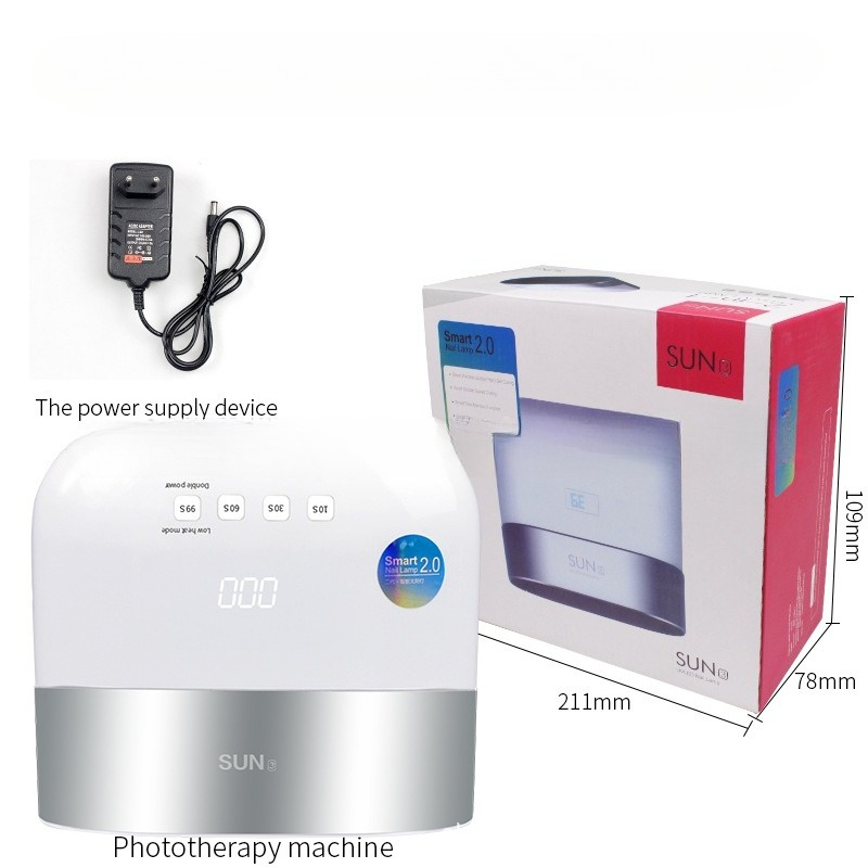 SUN3 Nail Dryer Smart 2.0 48W  - Uv Led Lamp Nail ulasan dan harga