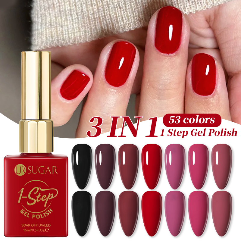 UR SUGAR 15ml 1 Step Gel Polis - Nail Art One Stroke ulasan dan harga
