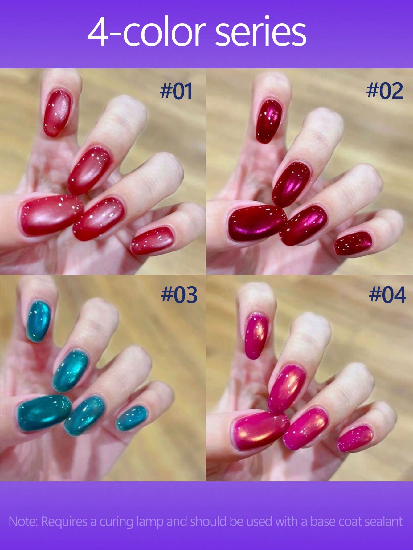 1-5pcs2026NewDragon Fruit Cat  - Nail Art Emerald Green ulasan dan harga