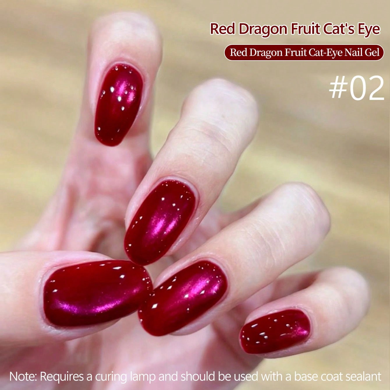 1-5pcs2026NewDragon Fruit Cat  - Nail Art Emerald Green ulasan dan harga