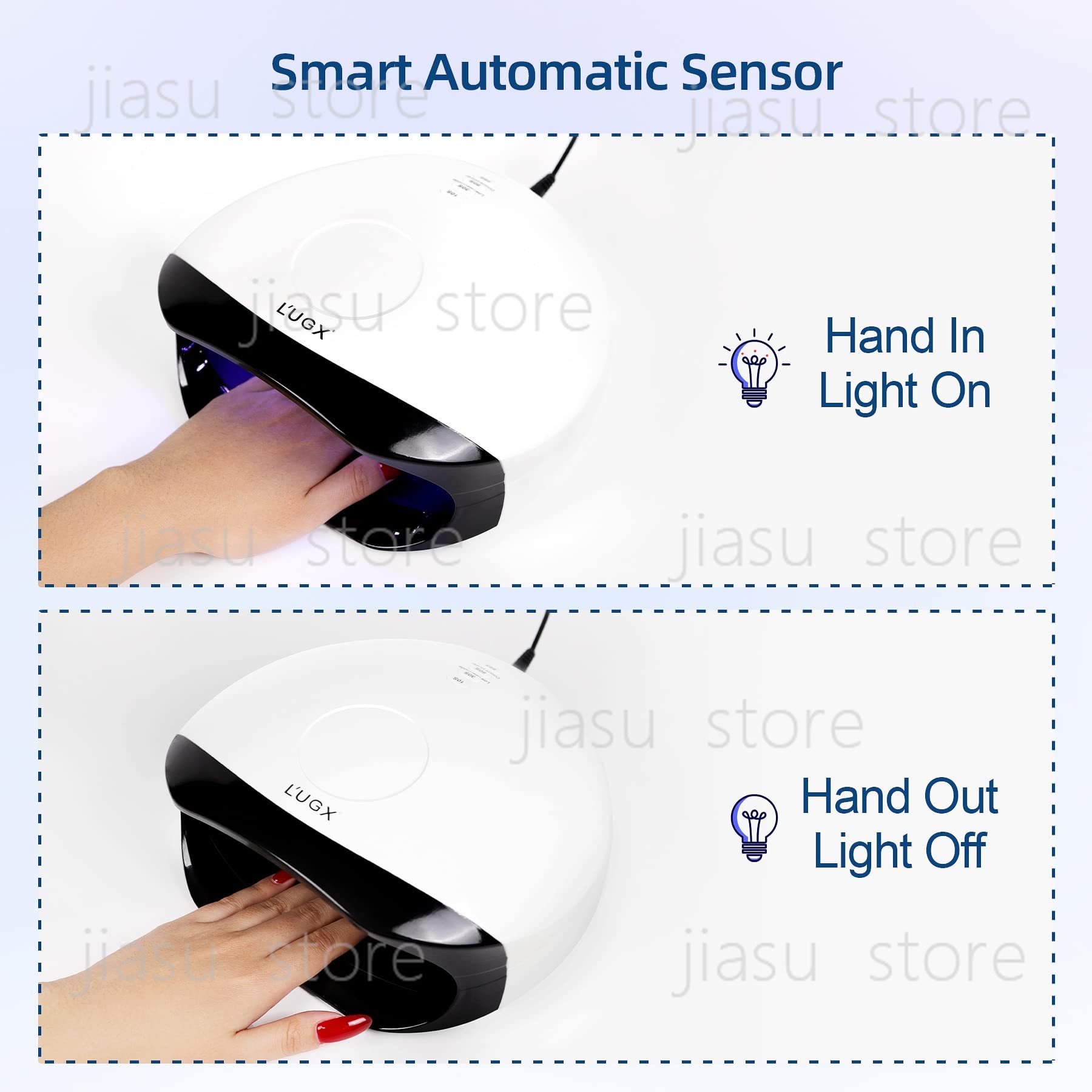 LUGX Hot Sale 56W Manicure Nai - Uv Led Lamp Nail ulasan dan harga