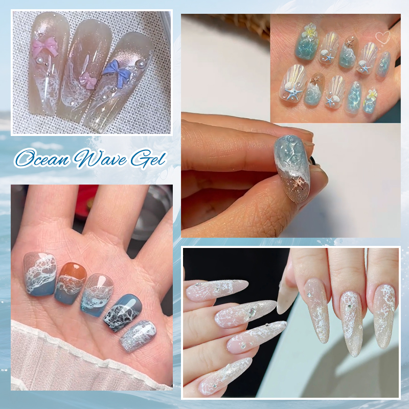10ml Bubble Ocean Wave White G - Nail Art One Stroke ulasan dan harga