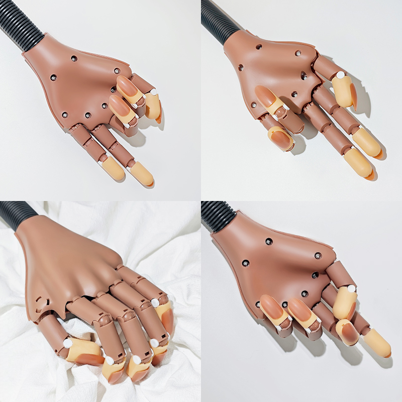 Nail Fake Practice Hand Movabl - Nail Art Navy ulasan dan harga