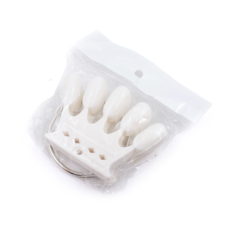 4Colors False Nail Tips Displa - Nail Art Navy ulasan dan harga