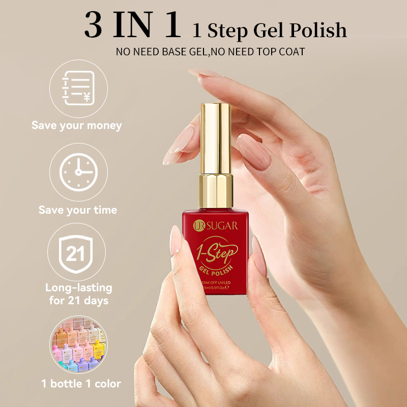 UR SUGAR 15ml 1 Step Gel Polis - Nail Art One Stroke ulasan dan harga