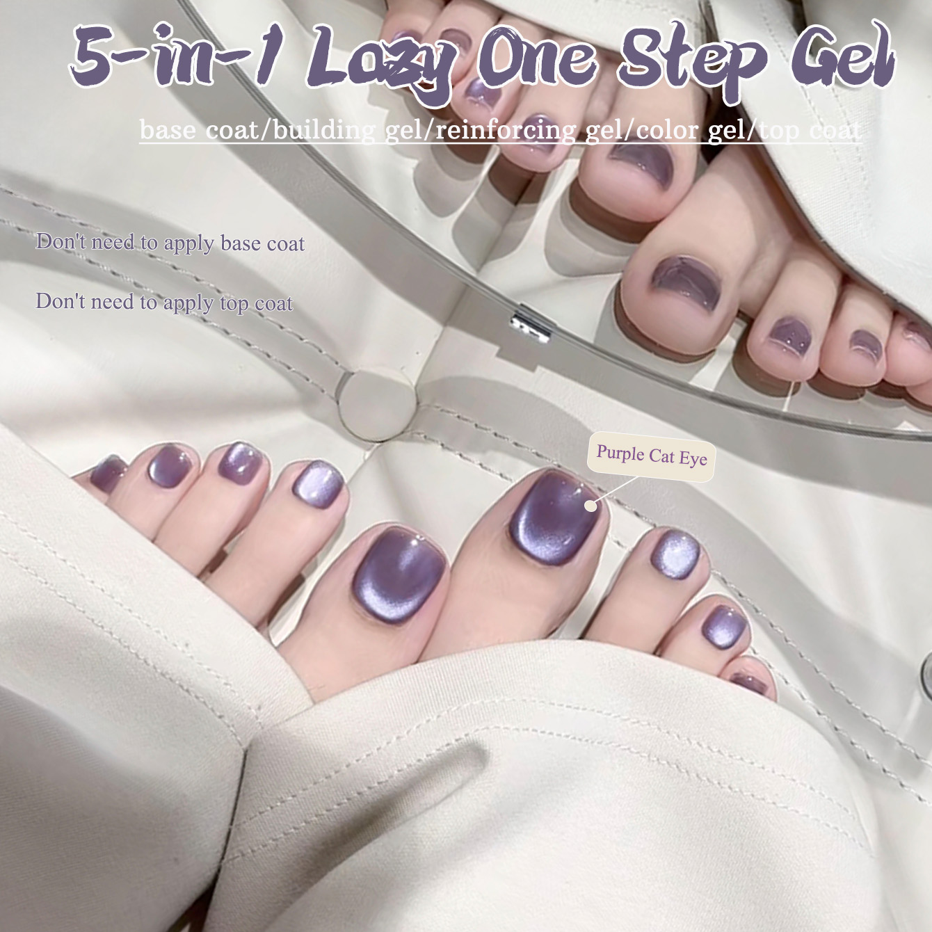 1pcs PSK Popular 5-In-1 One-St - Nail Art One Stroke ulasan dan harga